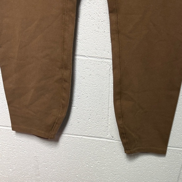 Good American Camel Cotton Tie Waist Leggings - Picture 4 of 6